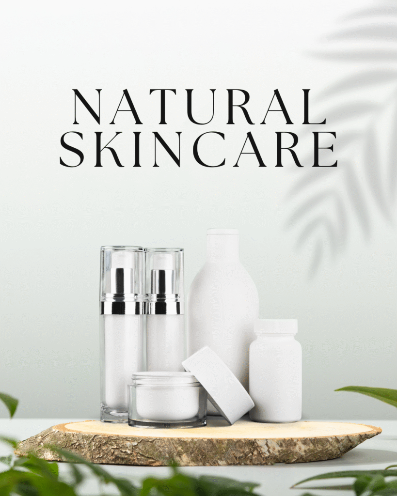 Natural skincare production in US