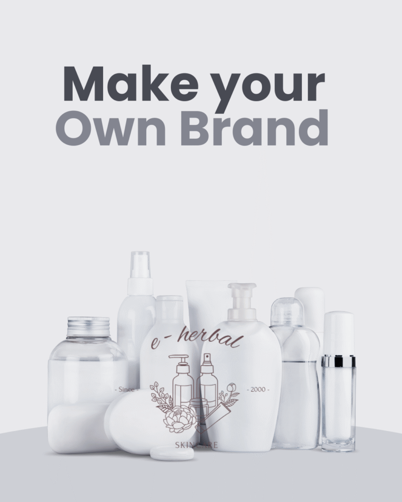 Organic skincare brand manafacturer