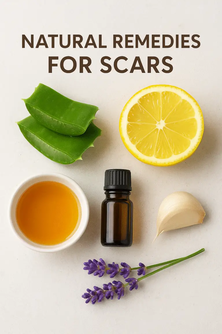 Natural way to decrease scar markss
