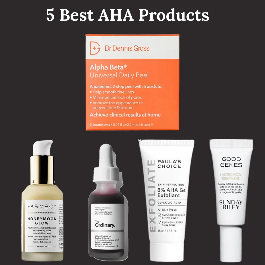 best AHA products 