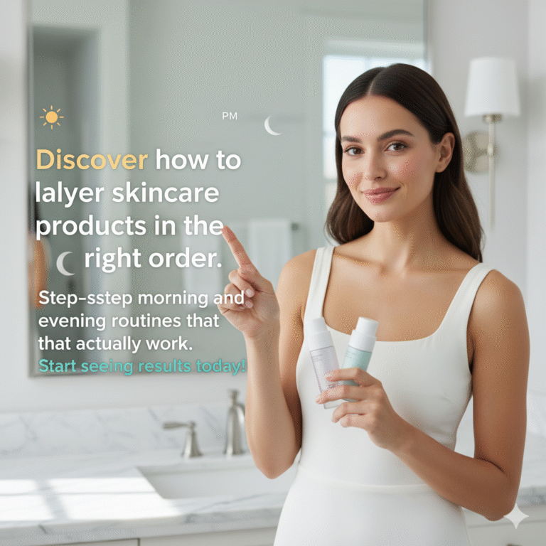 building a simple skincare routine