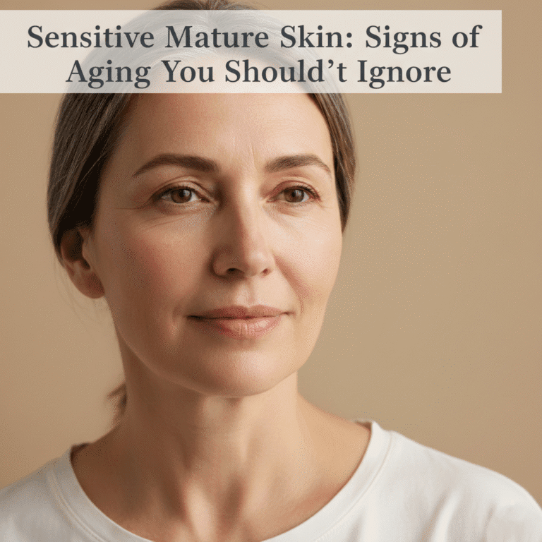 sensitive mature skin signs and care