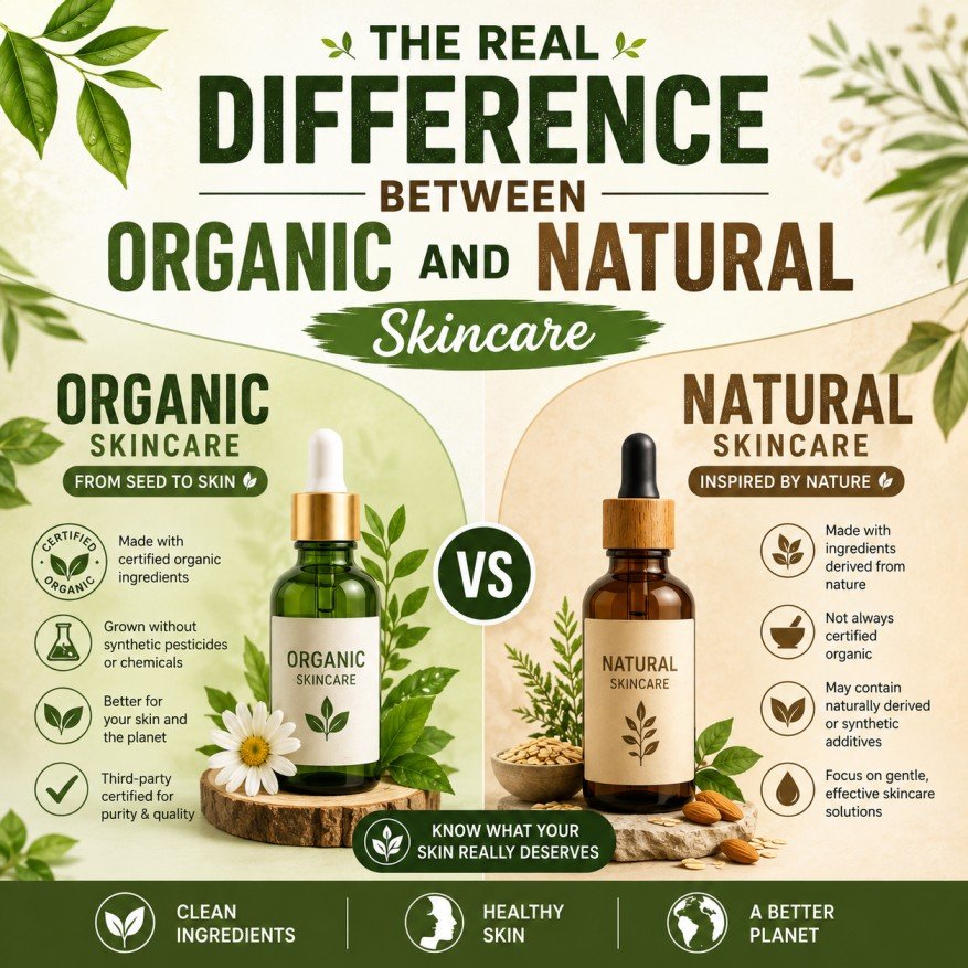 You are currently viewing How to Tell Organic from Natural Skincare: The Essentials