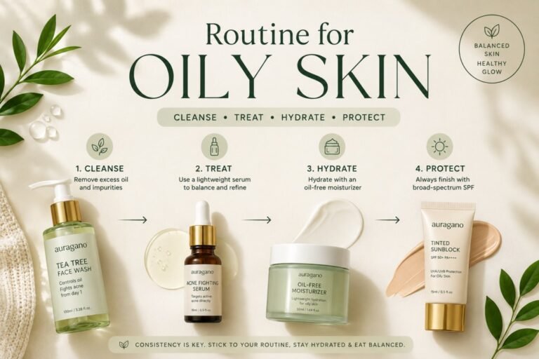 routine for oily skin